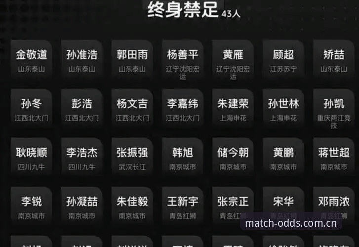 资深用户分享：足协禁足名单背后的深层思考，从世界杯竞彩平台看中国足球的灰色地带